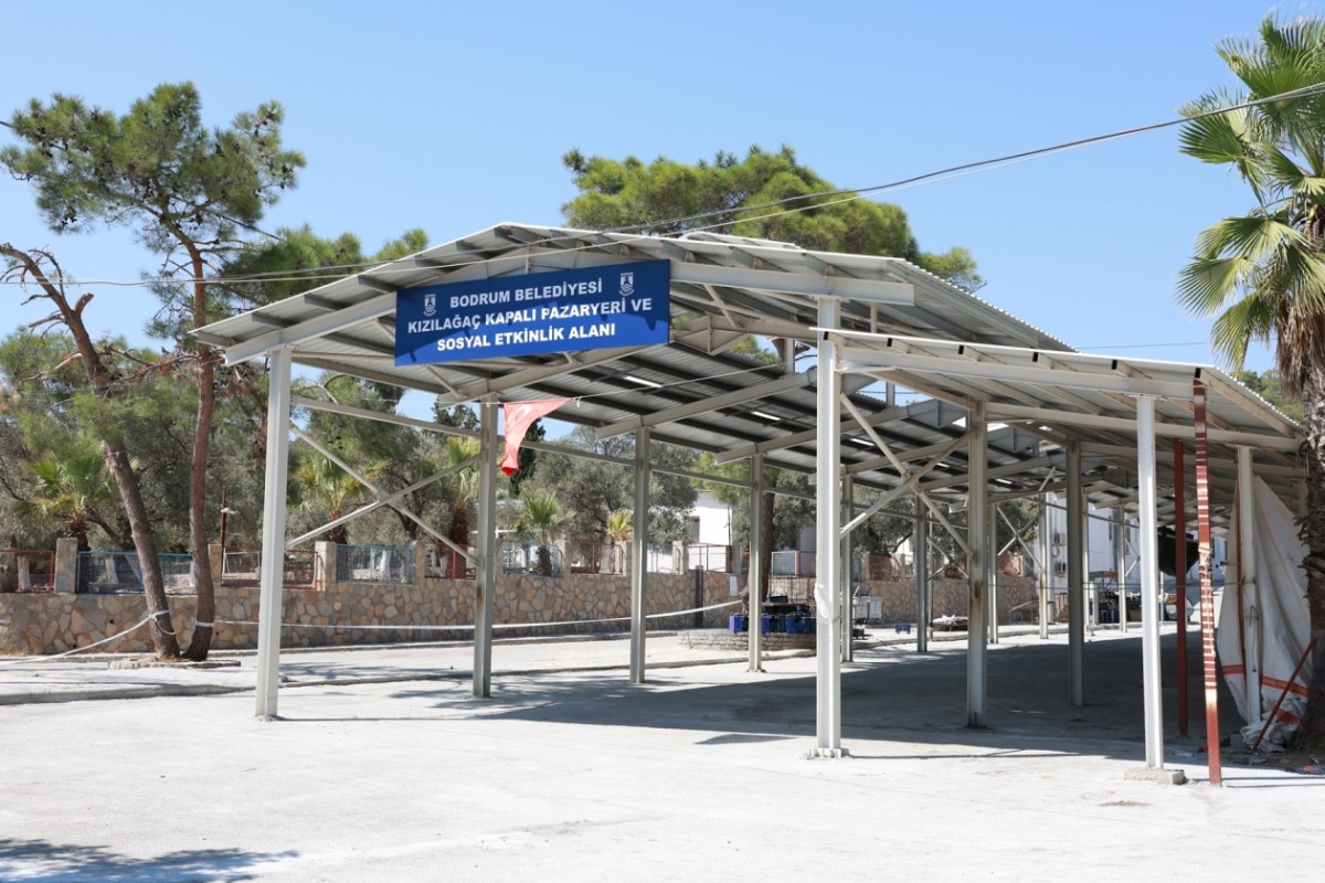 “Kızılağaç Kapalı Pazar Yeri Artık Daha İşlevsel”